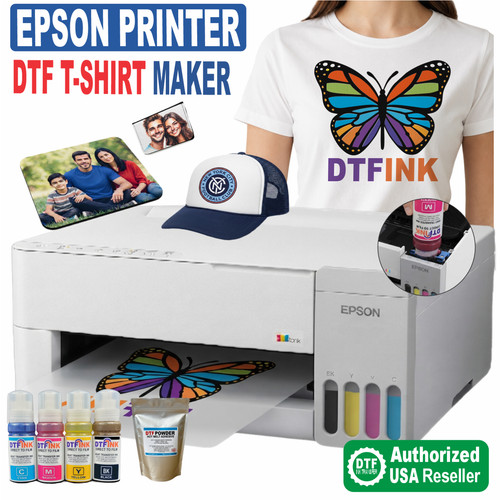 Epson printer with dtf - printer, ink